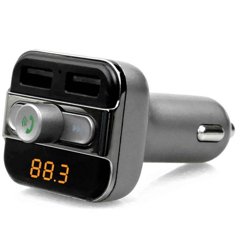 Автомобильное зарядное устройство двойной USB Автомобильное зарядное устройство Bluetooth MP3 музыкальный плеер автомобильные аксессуары