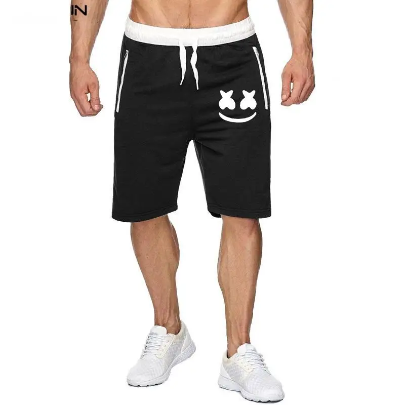 

Foreign direct printing summer happy men's quick-drying shorts men's casual sports loose shorts