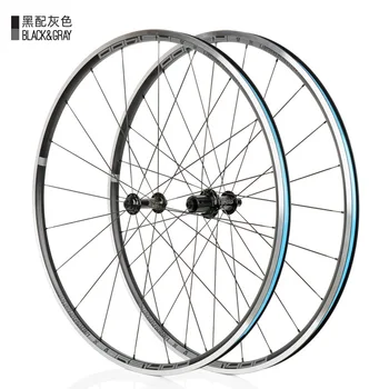 

KOOZER RS1400 Ultralight Road Wheel Set 2:1 Road Wheel Set Small Flat 700C Wheelset Tubeless Wheelset Gravel Bike