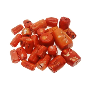 

Synthetic coral loose beads Coral conforming beads Red coral irregular shape DIY jewelry necklace bracelet accessories kg sales
