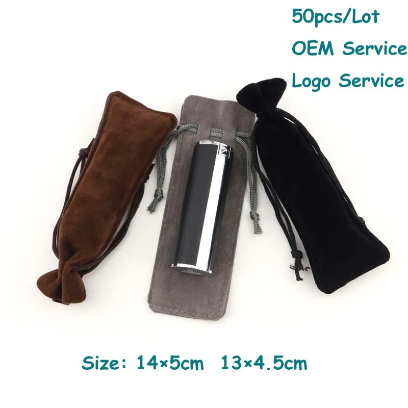 Lip Stick Verpackung Geschenk Tasche 50 Teile/los Bilden Werkzeuge Bolsa Glanz Rohr Beutel Schmuck Beutel Für Hochzeit Süßigkeiten Können angepasst Logo