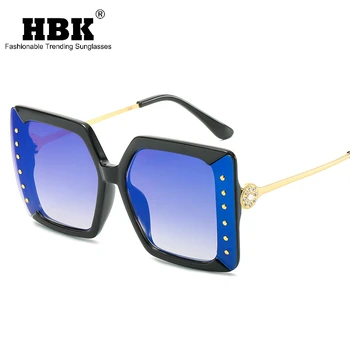 

Women Square Diamond Sunglasses European Luxury Brand Design New Black Blue Mirror Shades Oversized Elegant Sun Glasses Ins Hot