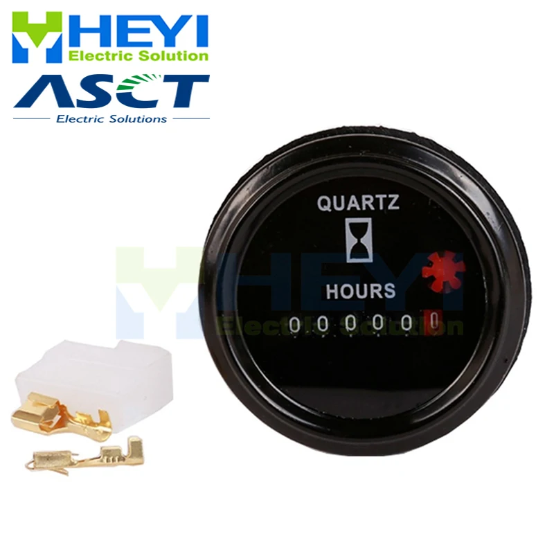Hour Meter LY 748 Round Hour Meter Counter Industrial Electronic