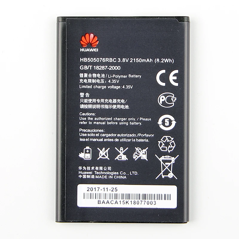 Оригинальный HB505076RBC Y3 II Аккумулятор для телефона Huawei G710 G716 A199 C8815 Y600D U00 Y610 ii G606 G610