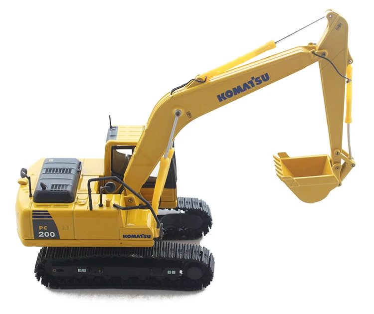 

IN STOCK1/50 Scale KOMASTU PC200-10 Excavator Toys Alloy Engineering Construction Vehicles Model Toys Collectible