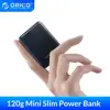 ORICO 5000mAh Power Bank Slim Mini Portable External Battery Charging Powerbank For iphone Xiaomi Smartphone Small Power Bank ► Photo 1/6