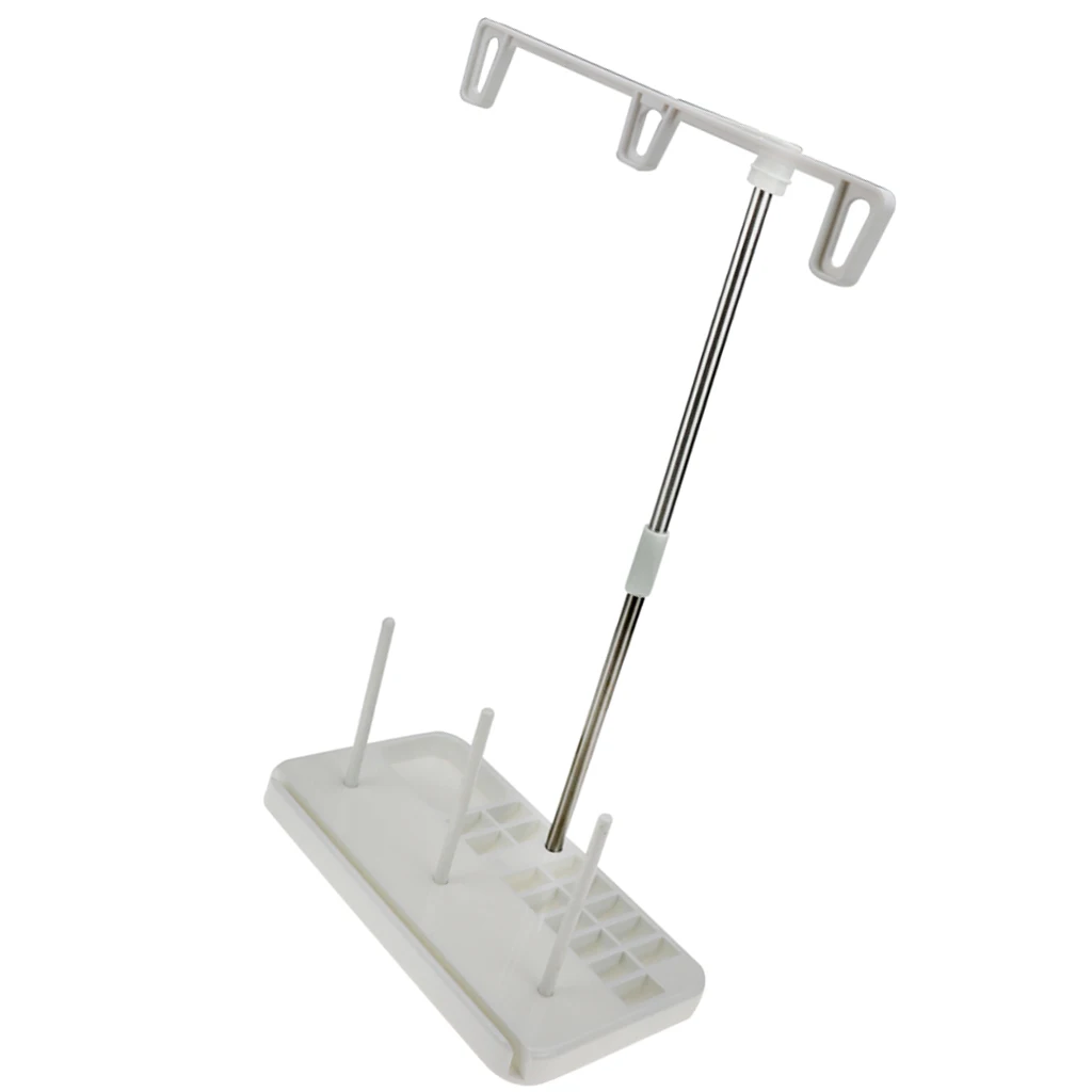 1Pcs Plastic Thread Stand-3 Spools Holder for Embroidery,Sewing,Quilting and Serger Machines