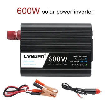 

Professional 600W/1000W USB Power Inverter DC 12V to AC 220V with LED Indicator Car Converter for Household Appliances Inverter