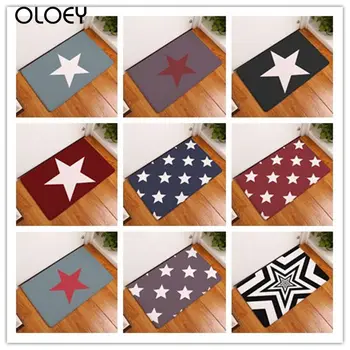 

Pentagram Printed Floor Mat Door Mat 40x60cm Velvet Bathroom Non-slip Rug Kitchen Living Room Floor Mat Home Decoration Mat ..