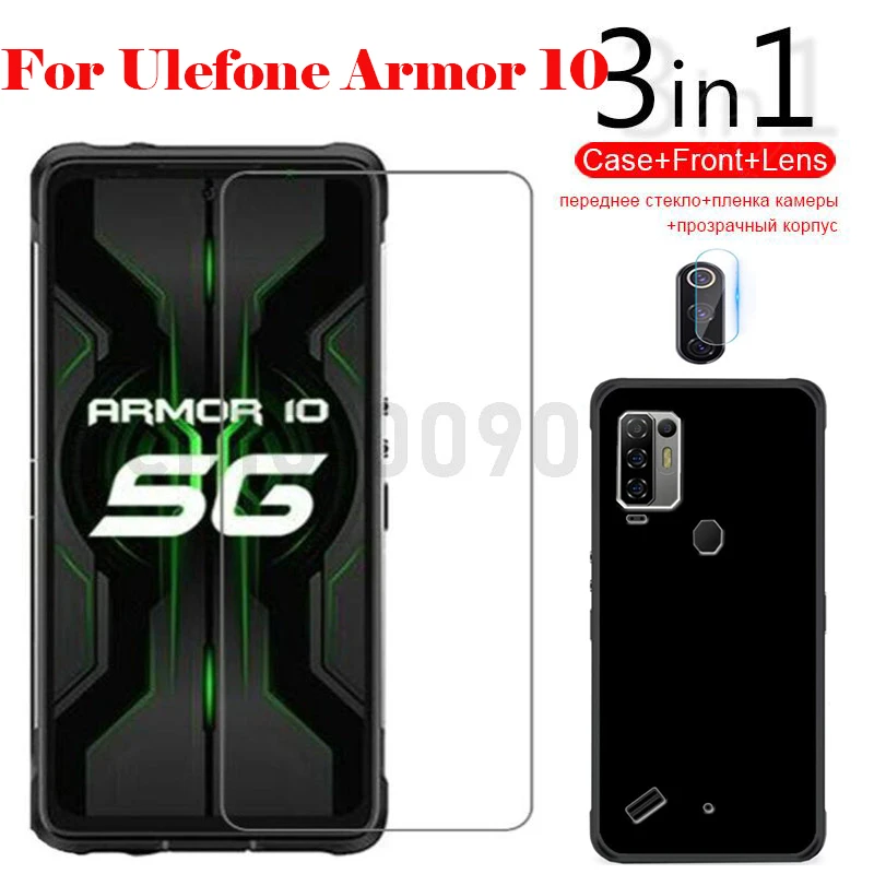 Защитное стекло для экрана и объектива камеры Ulefone Armor 10 5G | Мобильные телефоны
