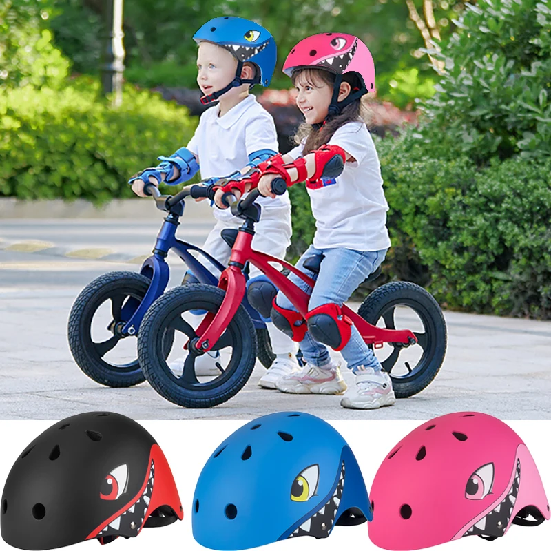 Children Bike Helmet Guppy Helmet Bike Children Helmet Scooter Skate Bike Girls 