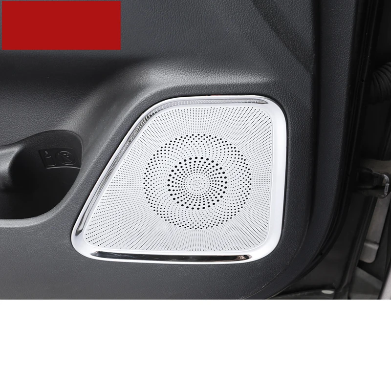 Lsrtw2017 автомобиля Внутренний дверной звук Динамик Панель планки для Mitsubishi Outlander 2013 аксессуары