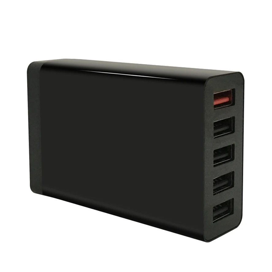 

Intelligent fast charge recognition smart charging output ports multi-port USB charger Travel adapter plug station 5V2.4A