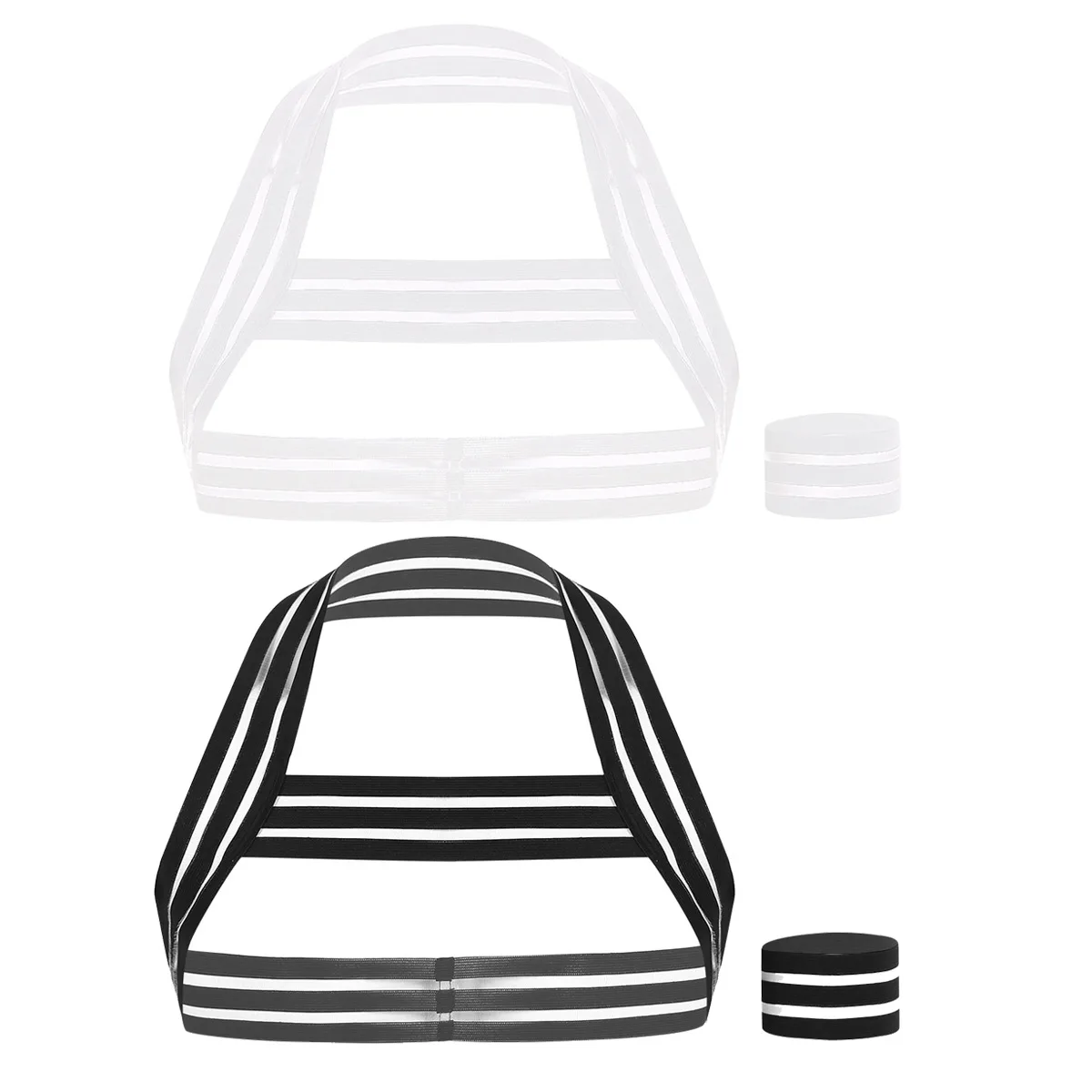 YiZYiF Harness Men Elastic Straps Shoulder Chest Muscle Belt With Armband For Cosplay Role Fancy Club Party Costume Belts -Zentai shop online Hcc4225b98e264730819417a1aa461d4eL.jpg