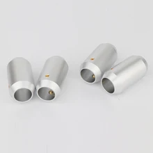 

4Pcs AL1608 Speaker Wire Pants Bi-Wire Assembly Pack Y Boot speaker cable splitter 1 to 4 Bi-wire Cable Pants