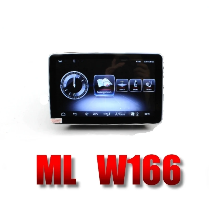 Original Machine Liandlee автомобильный мультимедийный плеер NAVI для Mercedes Benz MB ml GLE M Class W166 ML350 2011~ CarPlay TPMS Стерео gps навигация - Цвет: Original Machine