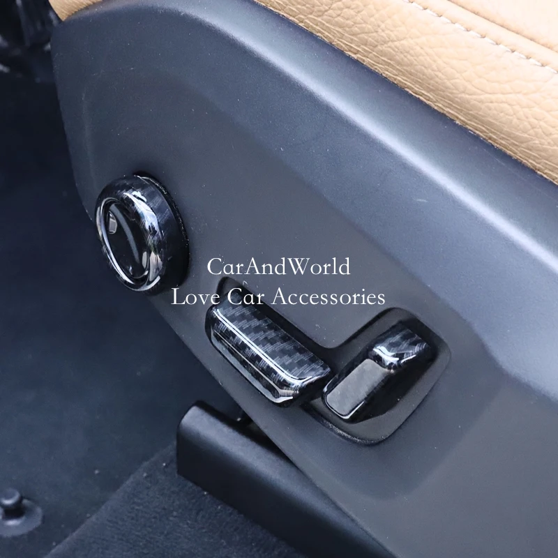 Для Volvo XC40 2017 2020 настраиваемая кнопка переключения переднего сиденья рамка