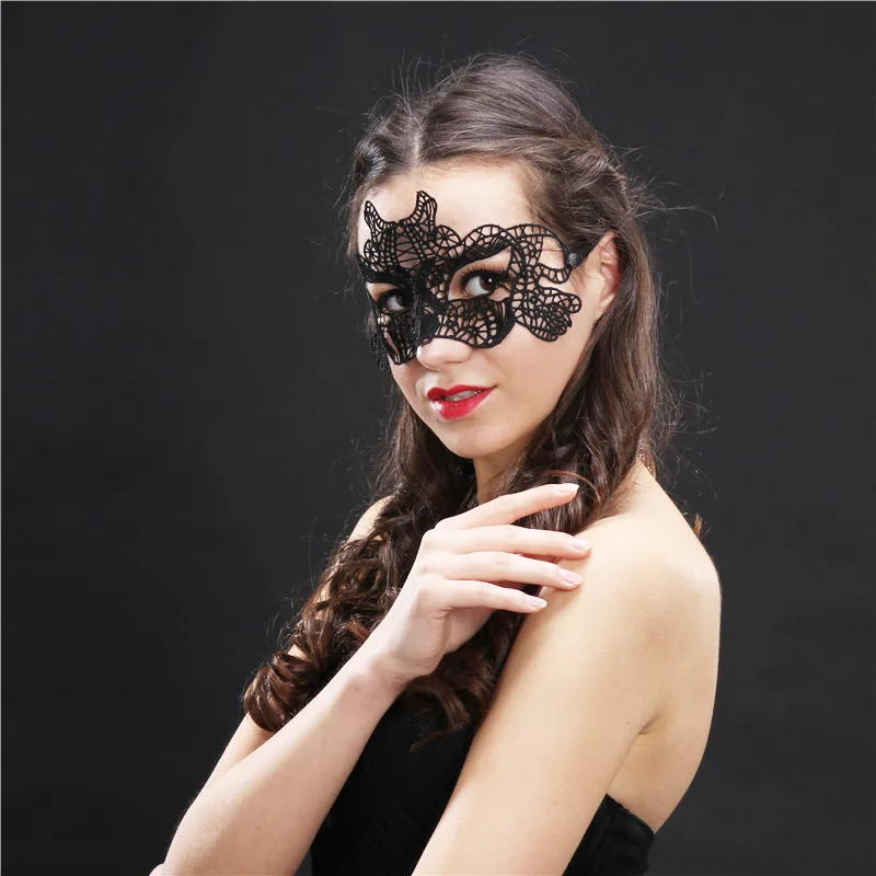

Pop Lace Eyewear Sexy Make-up Prom Masks Christmas Supplies Thanks Decorations Decoration Halloween Bachelorette Party