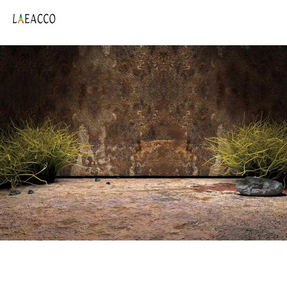 Laeacco старый цемент стены пол ржавый ребенок фигурка животного портрет гранж