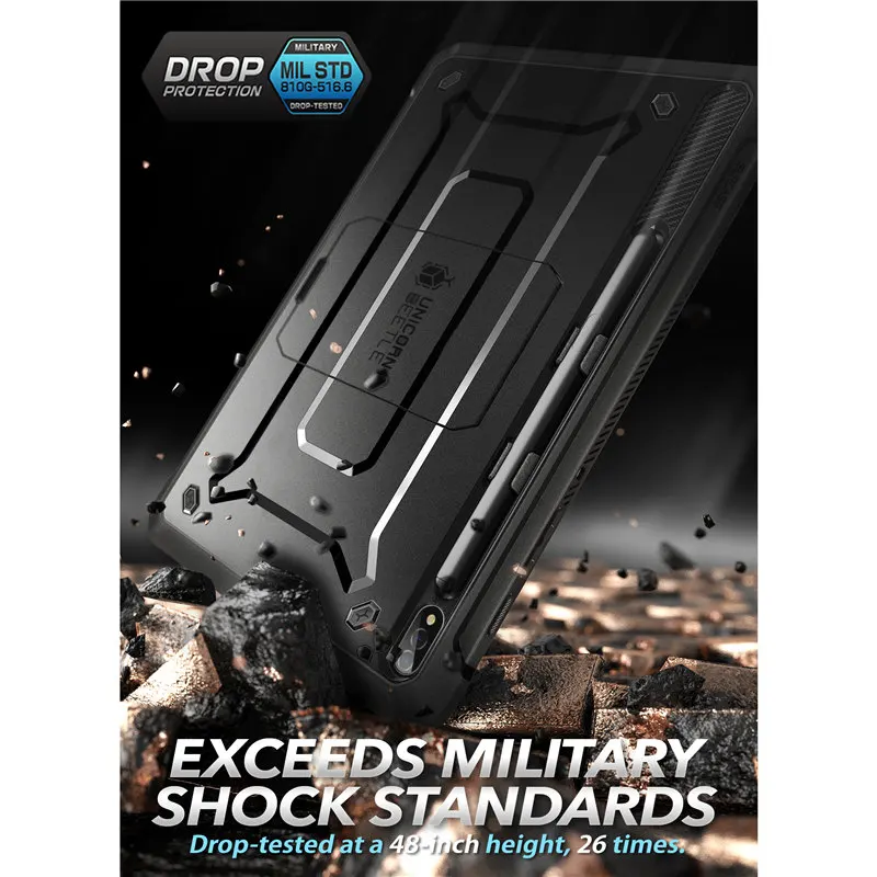 Supcase Capa Robusta com Protetor de Tela Embutido Capa para Samsung Galaxy Tab s7 Plus Samsung s8 Plus 12.4 2023 2023 - Imagem 6