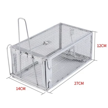 

Reusable Rat Traps Heavy Duty Mouse Pest Animal Mice Hamster Cage Control Bait Rodent Repeller Catch MouseHamster Mouse Trap