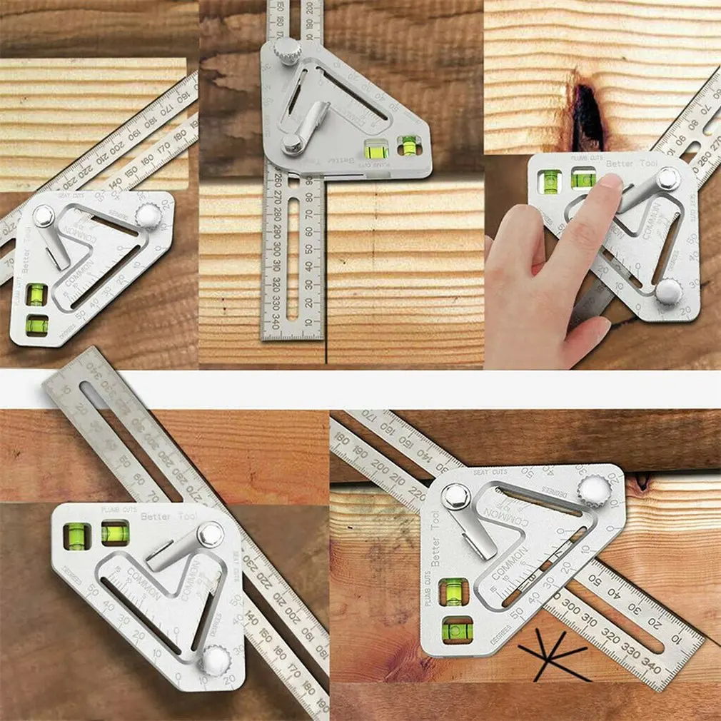 

High Quality Roof Revolutionizing Carpentry Utensil Professional Multi-Function Angle Level Triangle Level Level Protractor