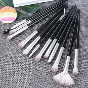

12pcs Makeup Brushes Set Eye Shadow Blending Eyeliner Eyelash Eyebrow Make up Brushes Professional Eyeshadow Brush Beauty tools