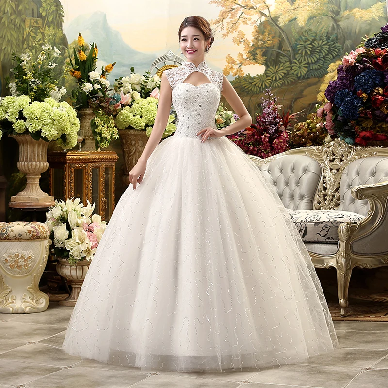 Свадебное платье es невесты Плюс Размер свадебное платье большого размера свадебные бальные платья кружевные платья с вышивкой