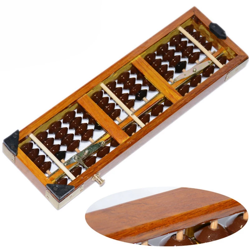 Деревянная рамка Классический старинный калькулятор Abacus пластмассовая игрушка из бисера развивающая детская Математика Abacus Intelligence