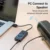 Vention USB Внешняя звуковая карта USB to 3.5 mm Аудио Адаптер USB to Наушники Микрофон для Macbook Компьютер Ноутбук PS4 Звуковая карта