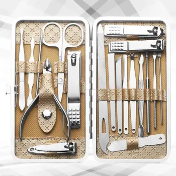 

1 Set of Manicure Tools Dead Skin Remover Nail Clippers Cuticle Nippers Professional Cuticle Trimmer for Man Woman Home Shop (Kh