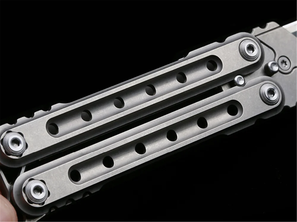 Титановый EDC нож Baly Cutter MOYEWORKS дизайн ножи Открытый Кемпинг шестерни Мультитул