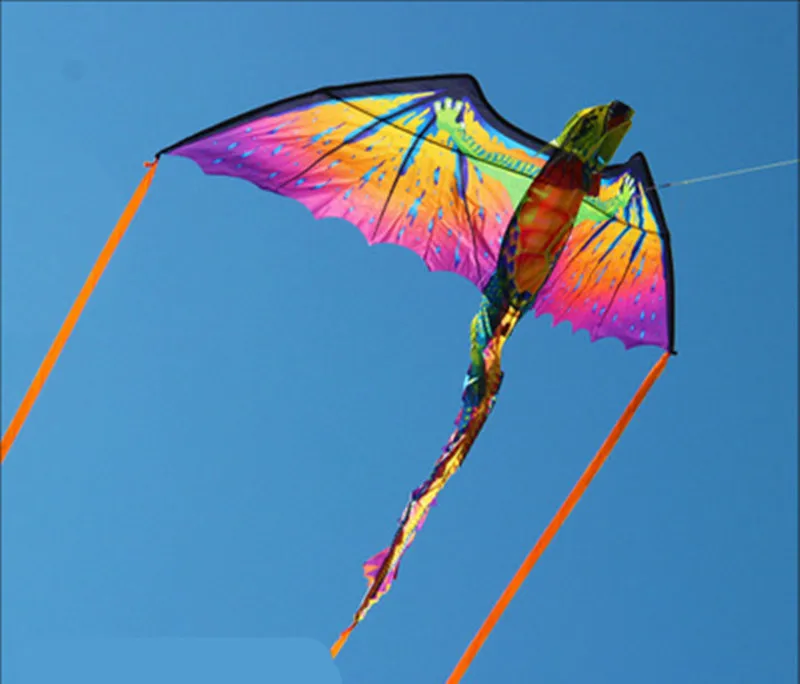 Cerf-volant de poche ligne unique queue colorée facile extérieur amusement 