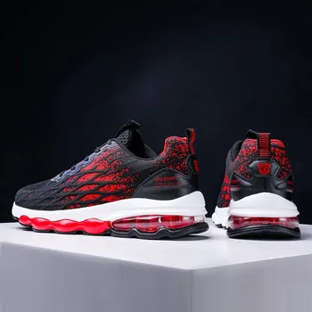 

Air Cushion Men Running Shoes Breathable Outdoor Male Sports Shoes Lightweight Sneakers Men Walking AthleticTraining Footwear