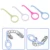 1шт Ортодонтический элайнер Remover Невидимые Съемные Брекеты Clear Aligner Removal Tool 4 Цвета