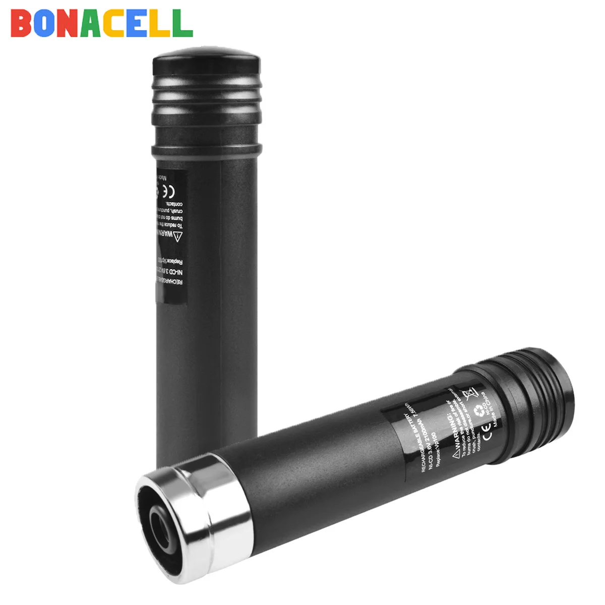2 PACK Bonacell 3,6 V 2100mAh NiMH аккумулятор для Black& Decker Versapak VP100 VP100C VP105 VP105C VP110 VP110C VP143 Versapak батарея - Цвет: 2 PACK