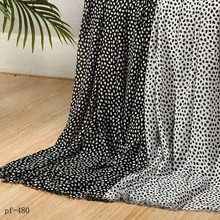 Перламутровый шифоновый, ткань с принтом Huayao Zou креп точка печатных ткань шифоновая ткань