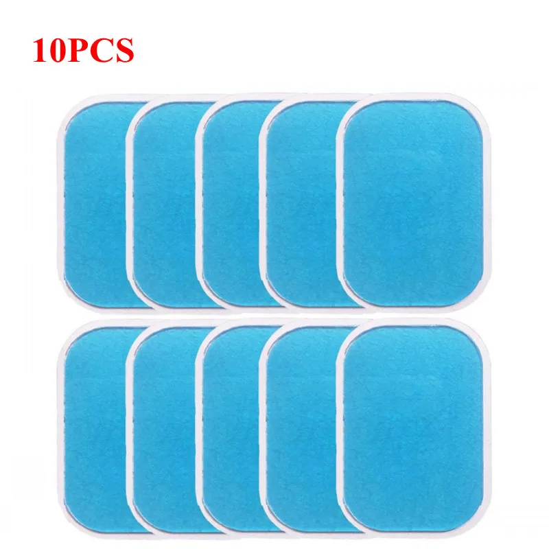 

10 Pcs Replacement Gel Pads For EMS Abdominal Trainer Muscle Stimulator Exerciser Slimming Machine Accessories