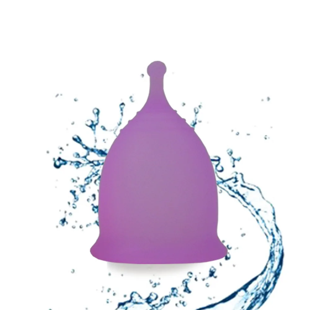 Female hygiene menstrual cup of medical grade silicone Silicone Menstrual Flake Medical reusable feminine hygiene Menstrual cup