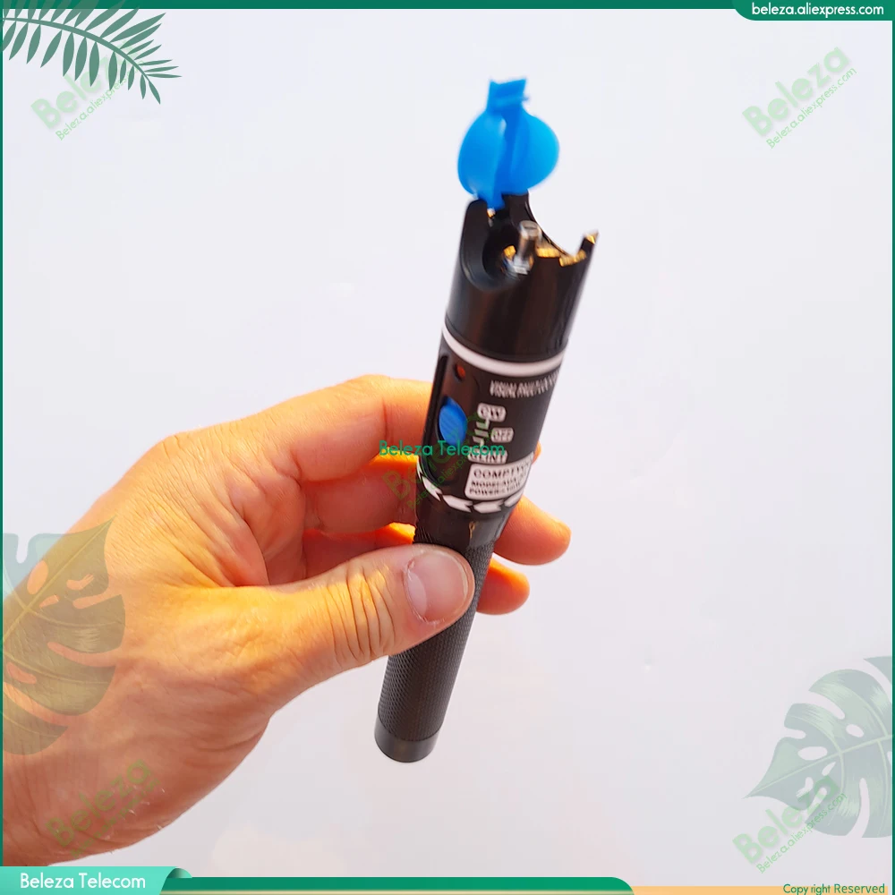 Vfl 1Mw 5Km Localizzatore Di Guasti Visivi Fibra Ottica Ftth Penna Laser Rossa Fusion Laser Fibra Optica Tester Per Cavi