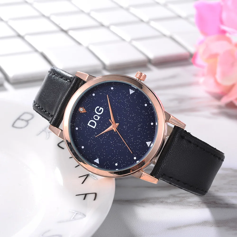 

New Style Fashion Korean-style Ladies' Watch Star Surface Simple STUDENT'S Watch