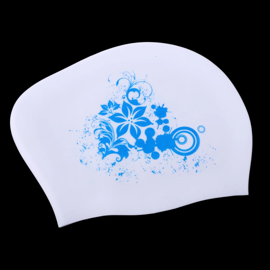 Silicone Swimming  for Women and Men - Long Hair, Thick or Short - Anti-Tear - Great for Adults, Older Kids, Boys and Girls