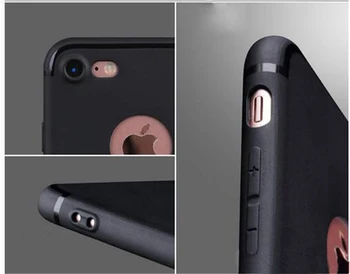

Ultra Thin Scrub Soft Silicon TPU Case for iPhone X XR XS MAX 8 Plus 360 Full Cover Matte Black Silicone Mobile Phone Cases