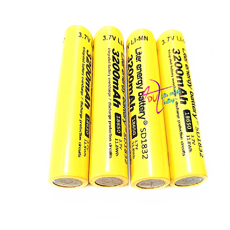 Liter energy battery 5 PCS 100% New Original NCR18650B 3.7V 3200MAH 18650 Li-ion Rechargeable for tablet pc inch | Компьютеры и офис