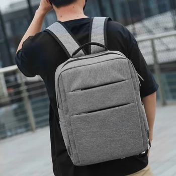 

AUAU-Shoulder Leisure Simple Multifunctional Large Capacity Rechargeable Outdoor Travel Laptop Backpack