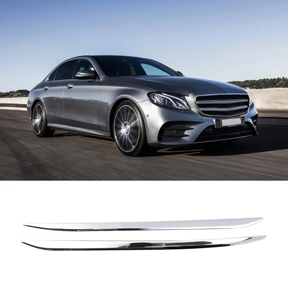Декоративные полоски для Mercedes Benz E Class W213 E200l 300l 2016-2019 ABS боковое формование отделка