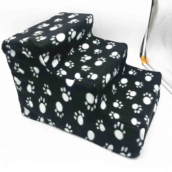 

Dog Stairs Pet 3 Steps Stairs For Small Dog Cat Dog House Pet Ramp Ladder Anti-slip Removable Dogs Bed Stairs Pet Supplies