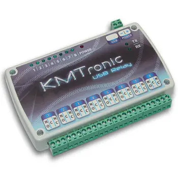

USB 8 Channel Relay Board - Serial controlled MICROCHIP IC