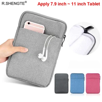 

Shockproof Case For iPad Pro 11 inch 2020 2018 Cover Soft Protective Tablet Sleeve Zipper Pouch Bags