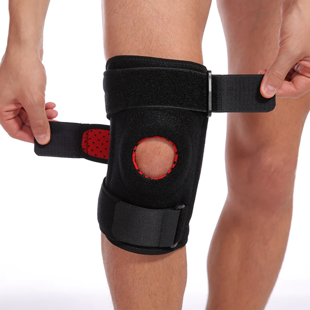 

Professional Knee Pads Adjustable Knee Support Braces Outdoor Running Hiking Climbing Patella Protector Guard for Man Woman